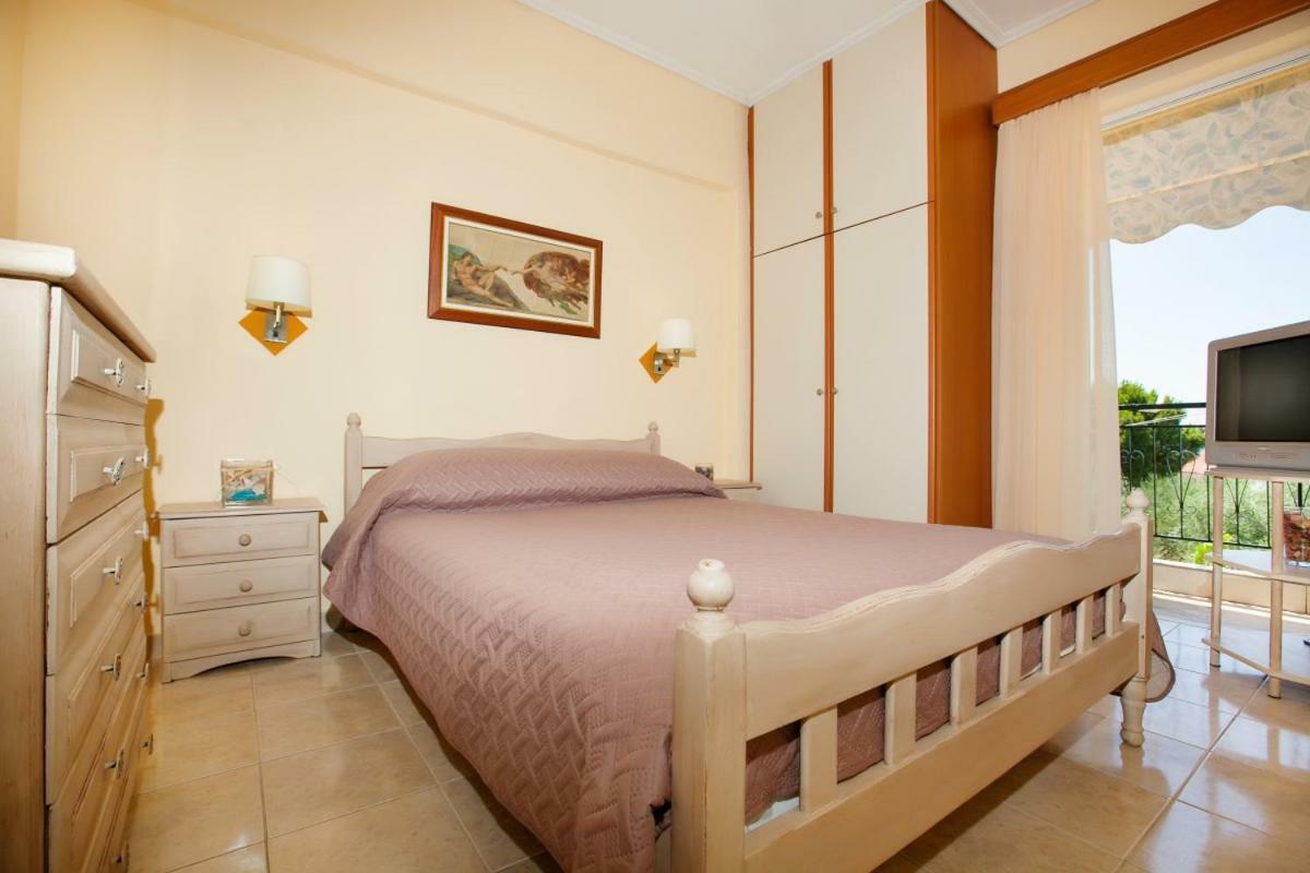 Filothei Apartments มิกรา มานดิเนีย ภายนอก รูปภาพ