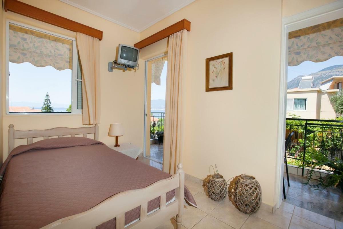 Filothei Apartments มิกรา มานดิเนีย ภายนอก รูปภาพ