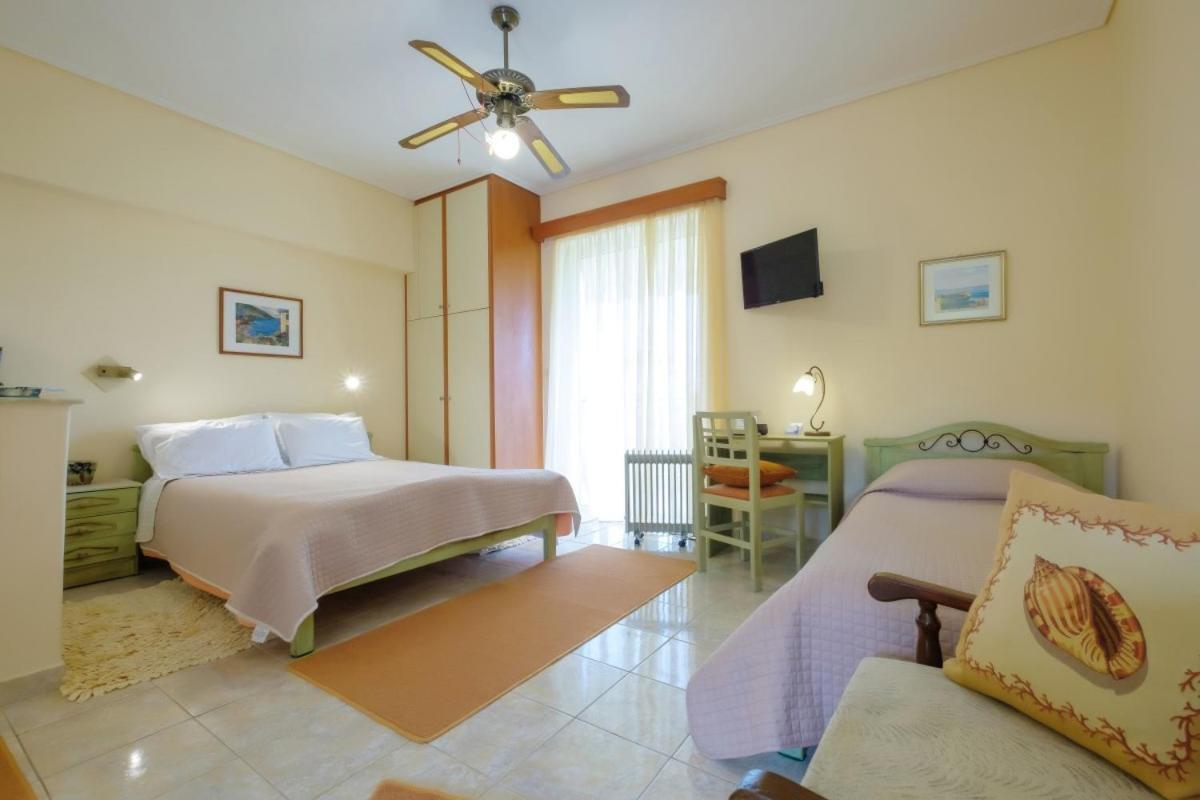 Filothei Apartments มิกรา มานดิเนีย ภายนอก รูปภาพ